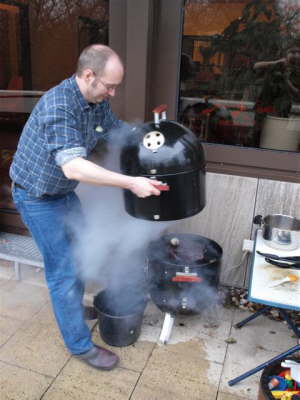       17 Stunden BBQ ...